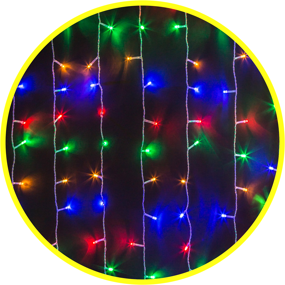 Гирлянда Navigator 93 645 NGF-D022-01 (занавес RGBY 192 1.5*1.2м IP20 TR)