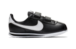 Middle-aged children Nike Cortez Basic SL low-top running shoes black and white