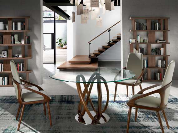 Стол Angel Cerda DT801, Ø120 см