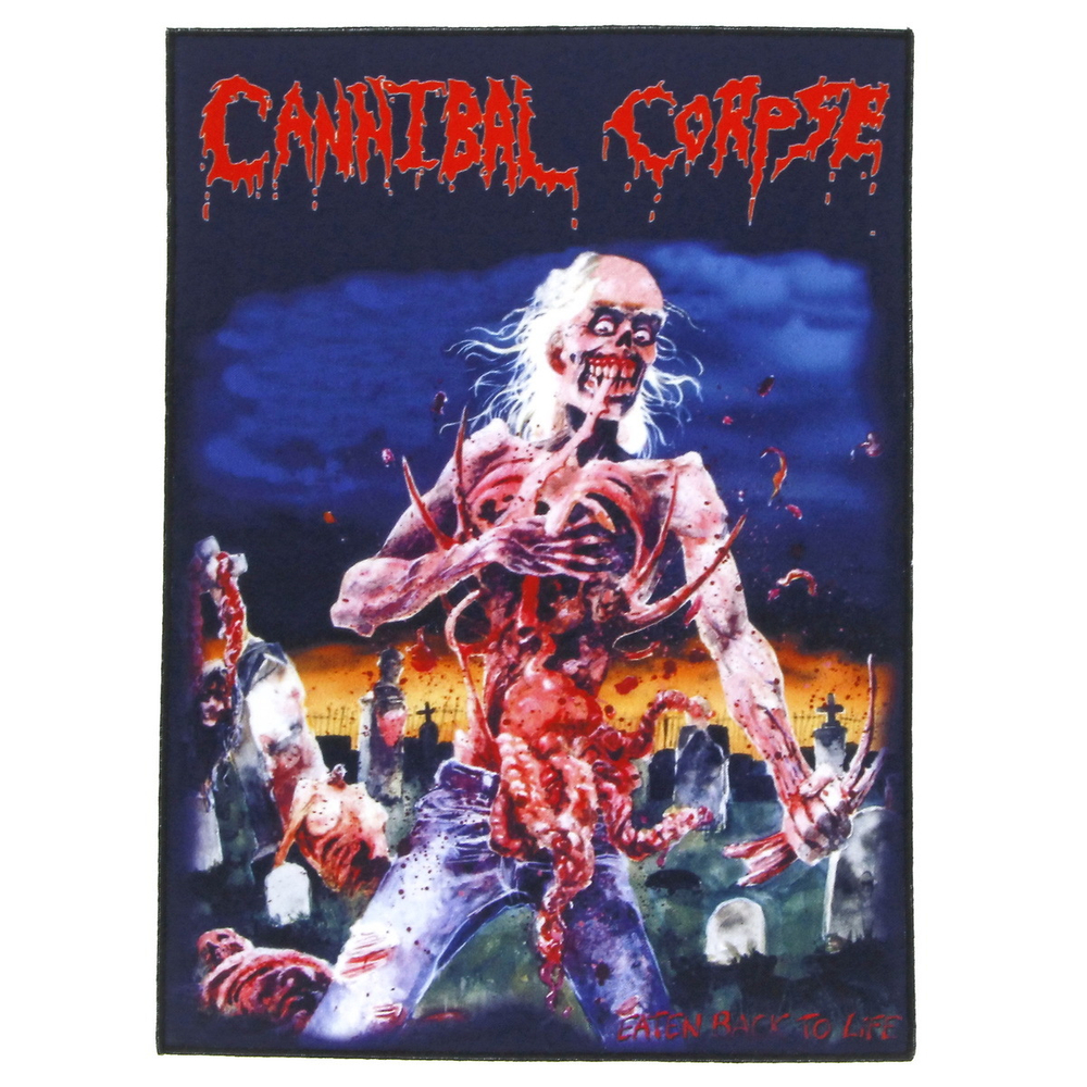 Нашивка спиновая группы Cannibal Corpse