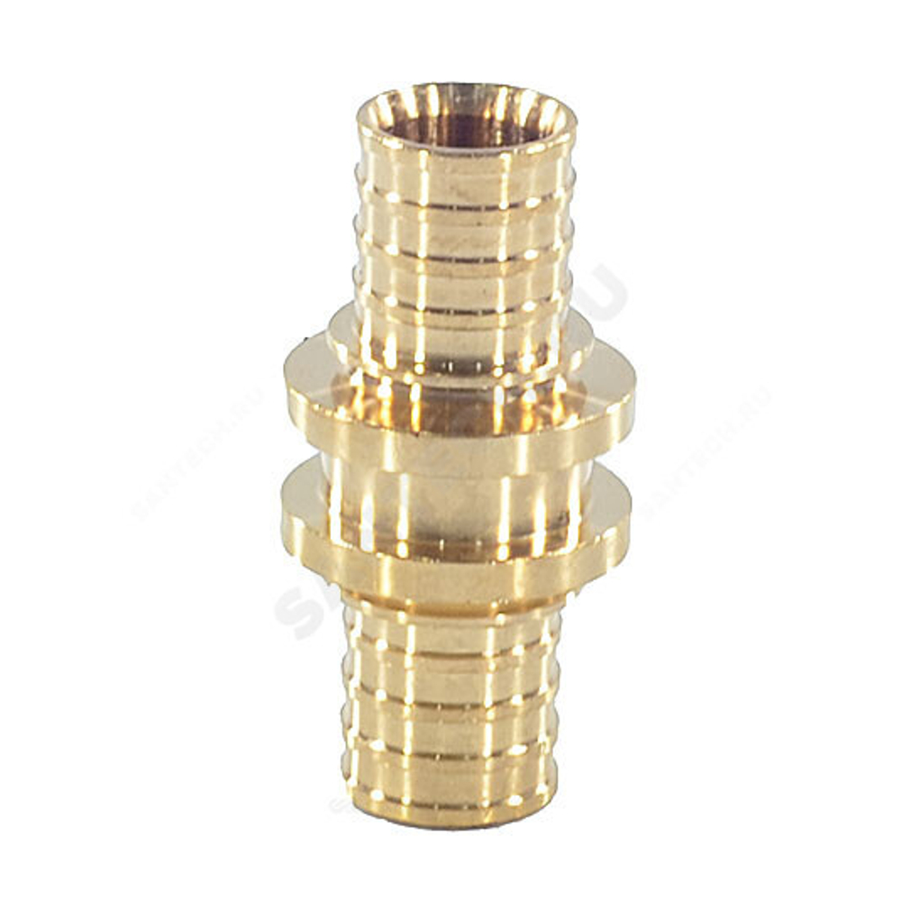 Муфта для PE-X труб аксиальная бронза Дн 25 RAUTITAN PLATINUM RX Rehau 13777141001