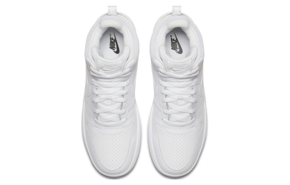 Мужские кроссовки Nike Court Borough Mid 'Triple White' 838938-111