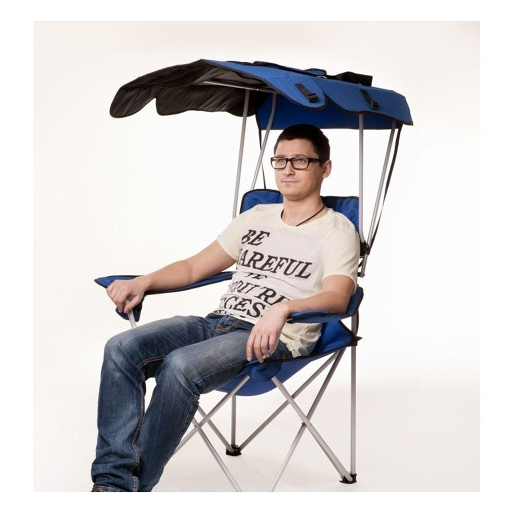 Кресло с тентом / синий