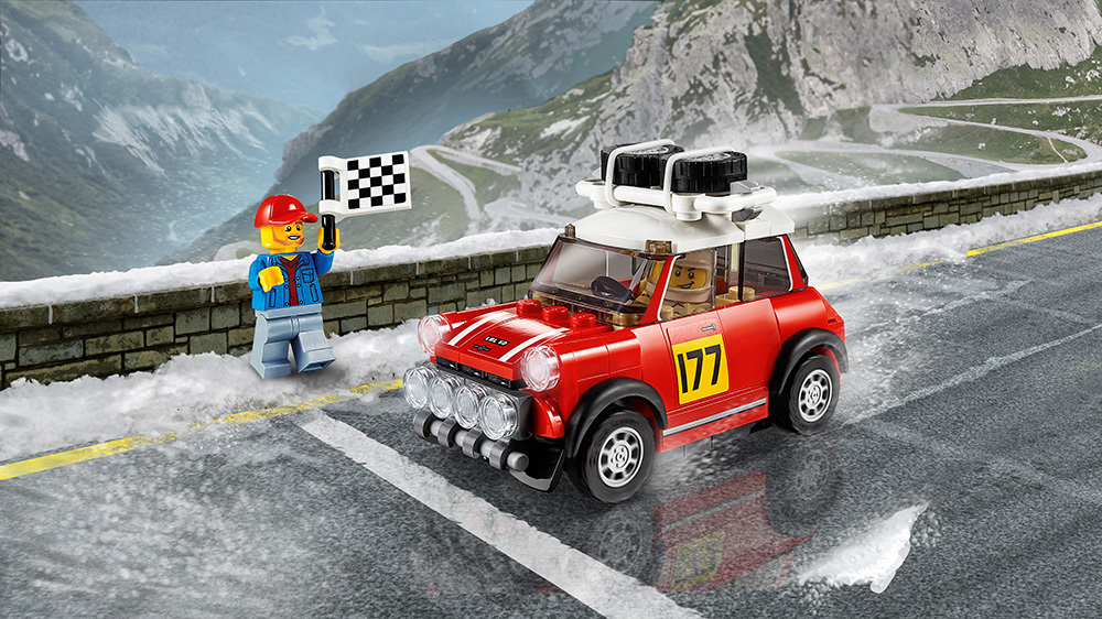 LEGO Speed Champions: Мини Купер 1967 и Мини Купер 2018, 75894 — 1967 Mini Cooper S Rally and 2018 MINI John Cooper Works Buggy — Лего Спид чампионс Чемпионы скорости