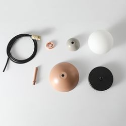 Настенный Светильник Pompon Wall Pink Grey By Imperiumloft