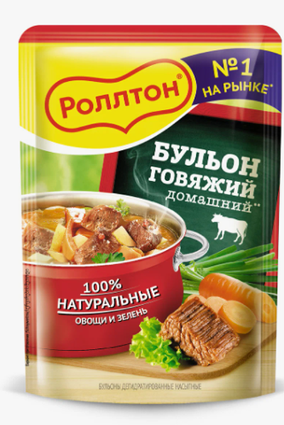 Ролтон бульон говядина 90г