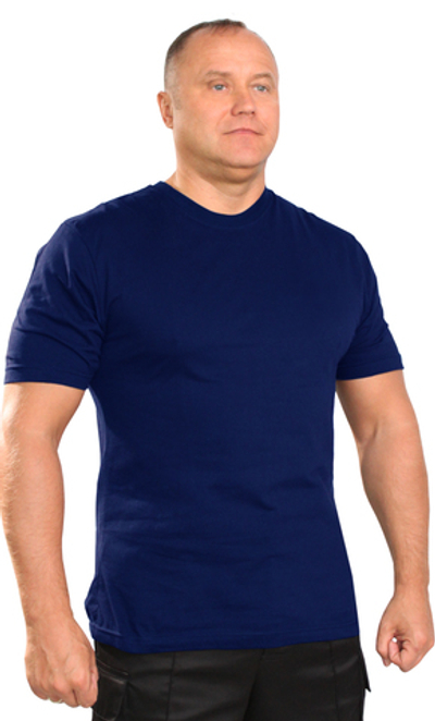 Футболка синяя