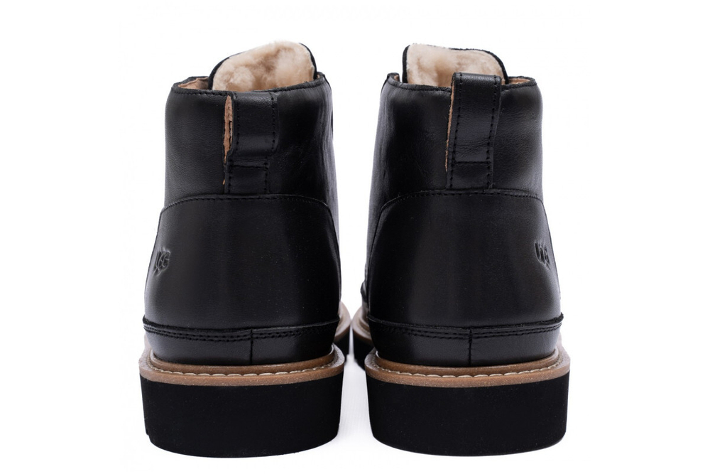 Ugg Mens Neumel Gentleman Leather Black