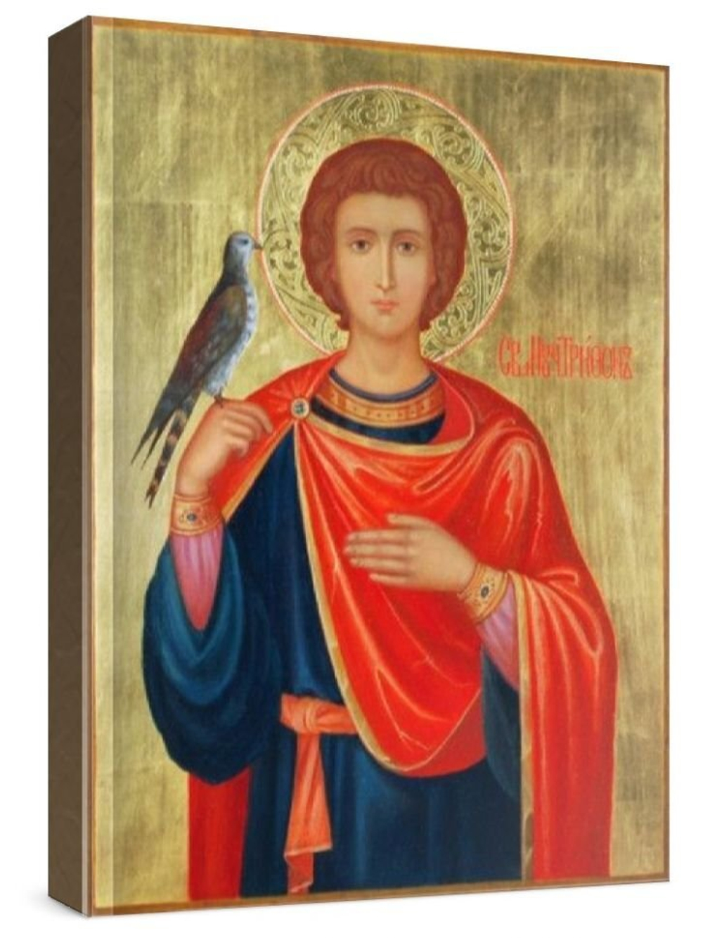 Трифон Апамейский (рукописная икона)