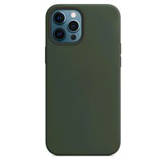 Силиконовый чехол Silicon Case (без MagSafe) для iPhone 12 Pro Max (6,7") (Зеленый)