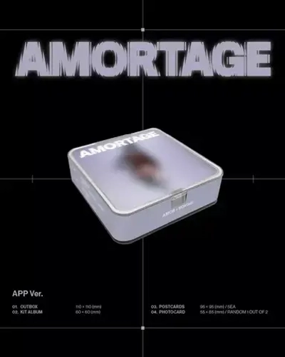Альбом JISOO - AMORTAGE [APP ver.]