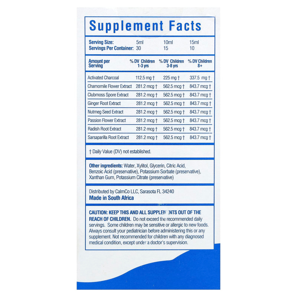 DrKids, Tummy Calm, средство для детей от 1 года, 150 мл (5 жидк. унций)