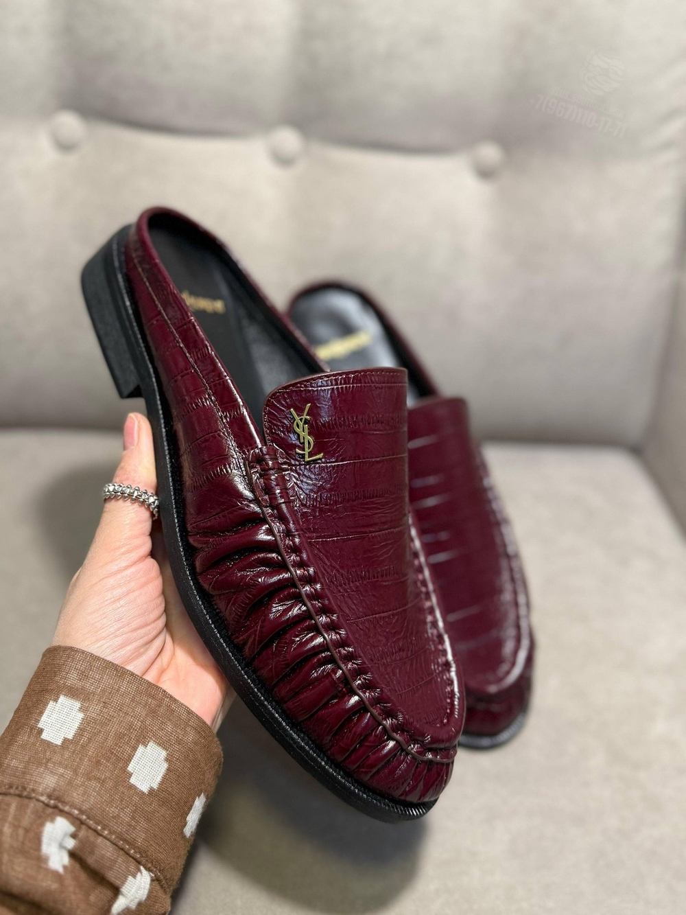 Мюли Yves Saint Laurent