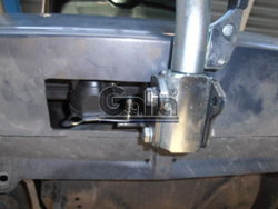 Фаркоп оцинкованный Galia M124A для Mazda 5 2005-2010, 2010-2015(паспорт и сертификат в комплекте)(без электрики)