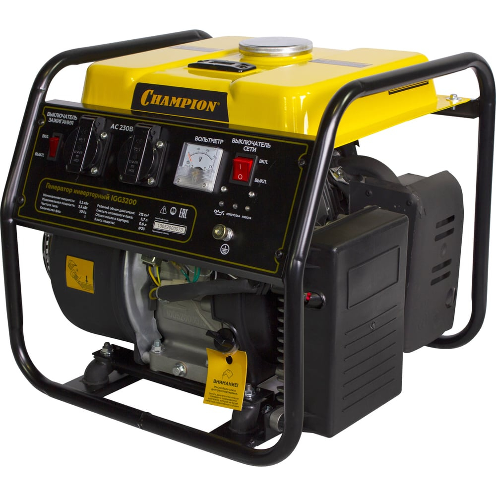 Инверторный генератор CHAMPION IGG3200