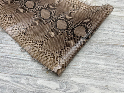 Elwin Lucido Terra (0,4-0,6 мм), натуральная кожа питона