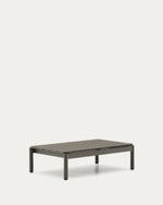 Журнальный столик Sorells из зеленого алюминия 57 x 91 см