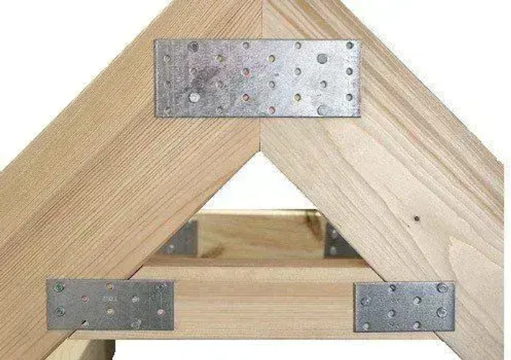 Пластина перфорированная крепежная,соединительная (PS) 40 мм x 200 мм (20 шт)