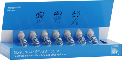 DECLARE Ampoule Moisture 24h Effect | Концентрат в ампулах с увлажняющим эффектом 24-часового действия, 7х2,5 мл