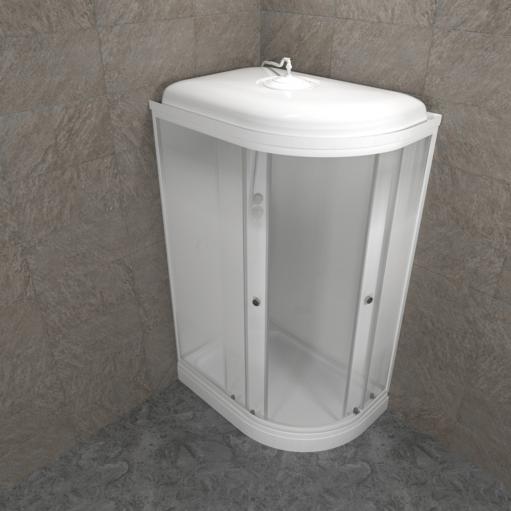 Душевая Кабина Коралл-Лайт 120*80 А Левая