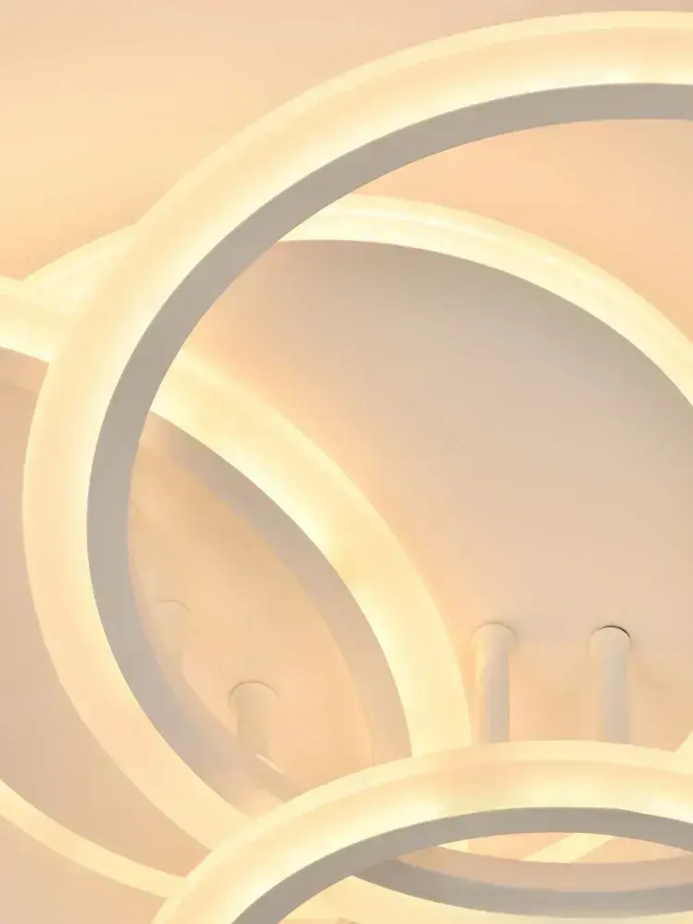 Люстра потолочная светодиодная с пультом ДУ Rivoli белая LED 100 Вт 3000 - 6000 К, светильник на кухню, в детскую, в спальню