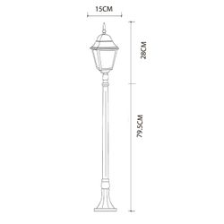 Парковый светильник Arte Lamp BREMEN