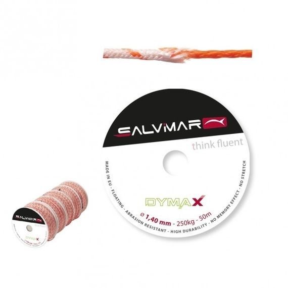 Линь Salvimar Dymax, ø 1.4 мм., 250 кг., 1 метр (в катушке 50м)