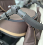 Коляска  ALFA (3 в 1) (RIKO BASIC) 10 коричневый-капучино