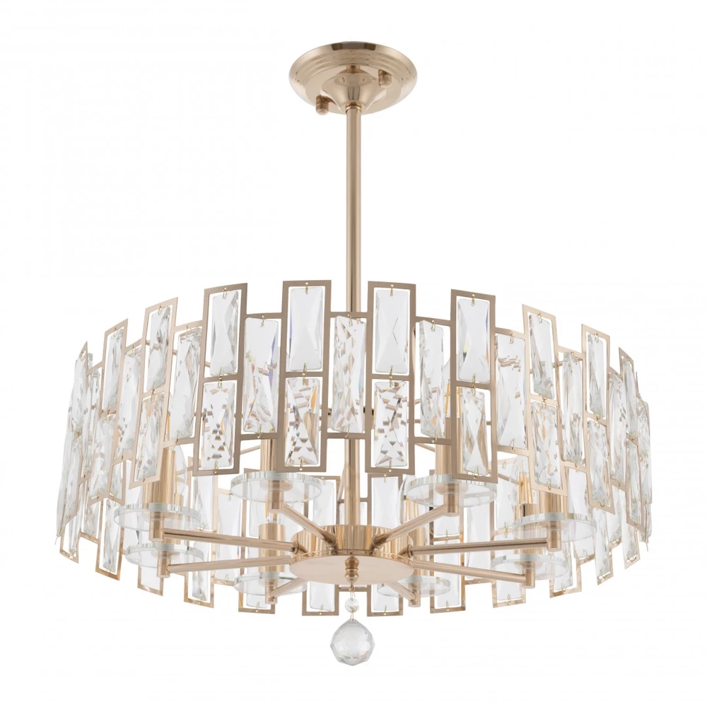 Люстра на штанге Arte Milano SORRENTO-4209 374209/8/350/560 GD