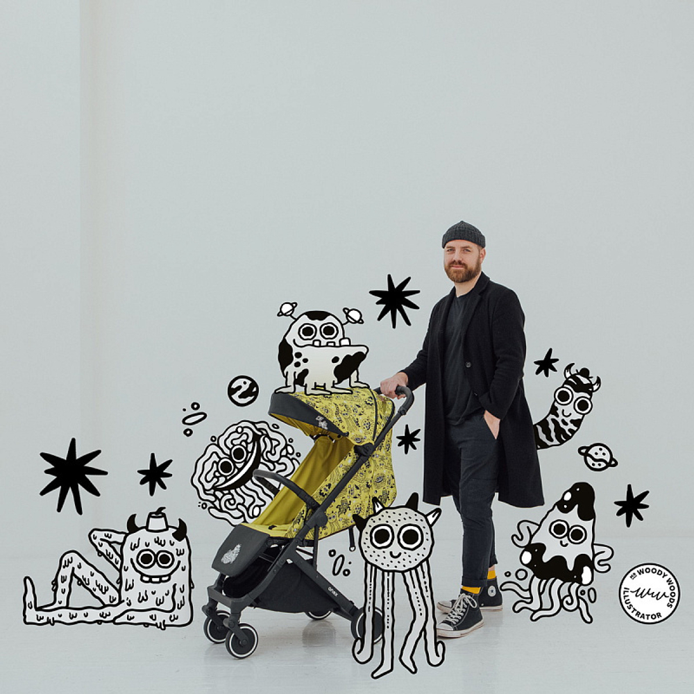 Детская прогулочная коляска Anex AIR-X Ax-SE-01 se woo