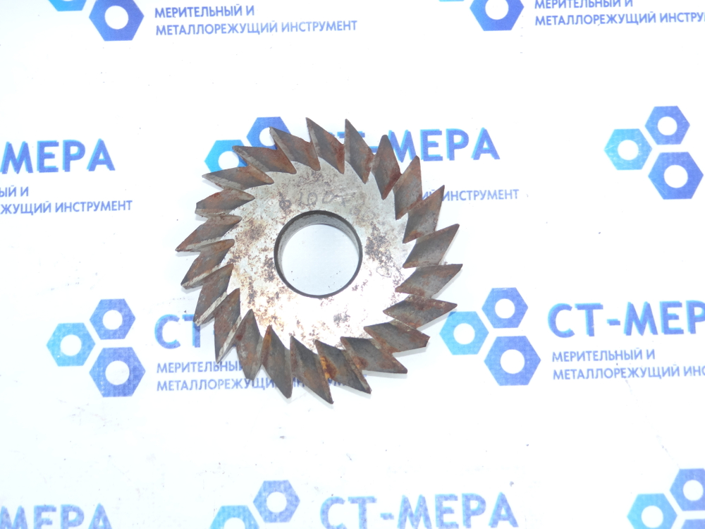 Фреза дисковая двухугловая симметричная 100х30х27мм, 90° Z=22 ( следы экспл)