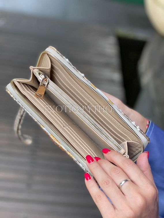 Кошелек из кожи питона WA-183