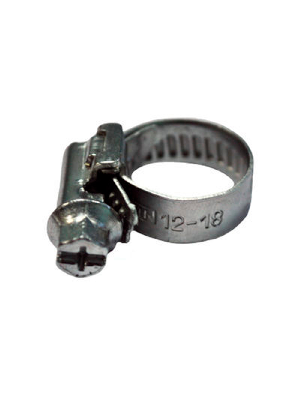 Хомут червячный оцинк.12/18