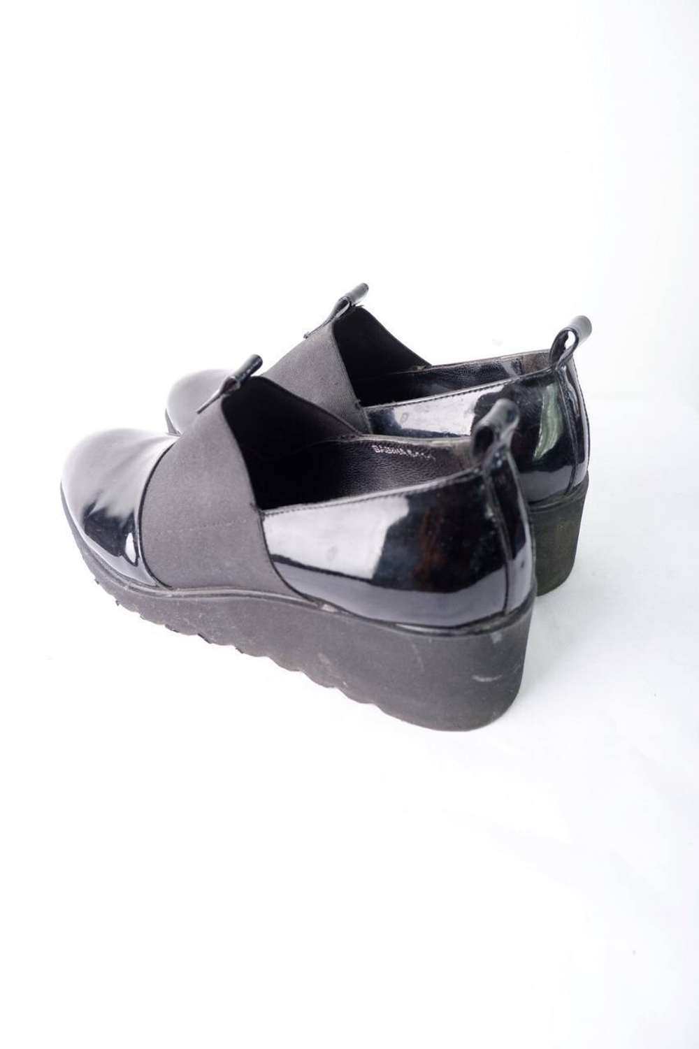 Туфли на танкетке стильные, 36 размер