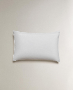 Zara Home наволочка декоративная из хлопка, белый