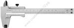 тип 1, 125 мм, металлический штангенциркуль (3445-125)
