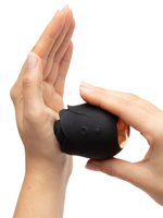 Бесконтактный клиторальный стимулятор в виде бутона розы Fifty Shades of Grey Black Rose Silicone Clitoral Suction Stimulator