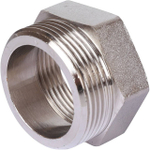 Соединение быстроразъемое (американка) STOUT - 1"1/4 (ВР/НР, латунь никелированая, плоск.уплотнение)