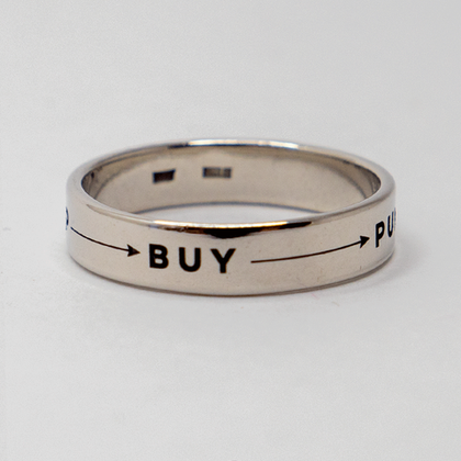 Кольцо Buy Sell