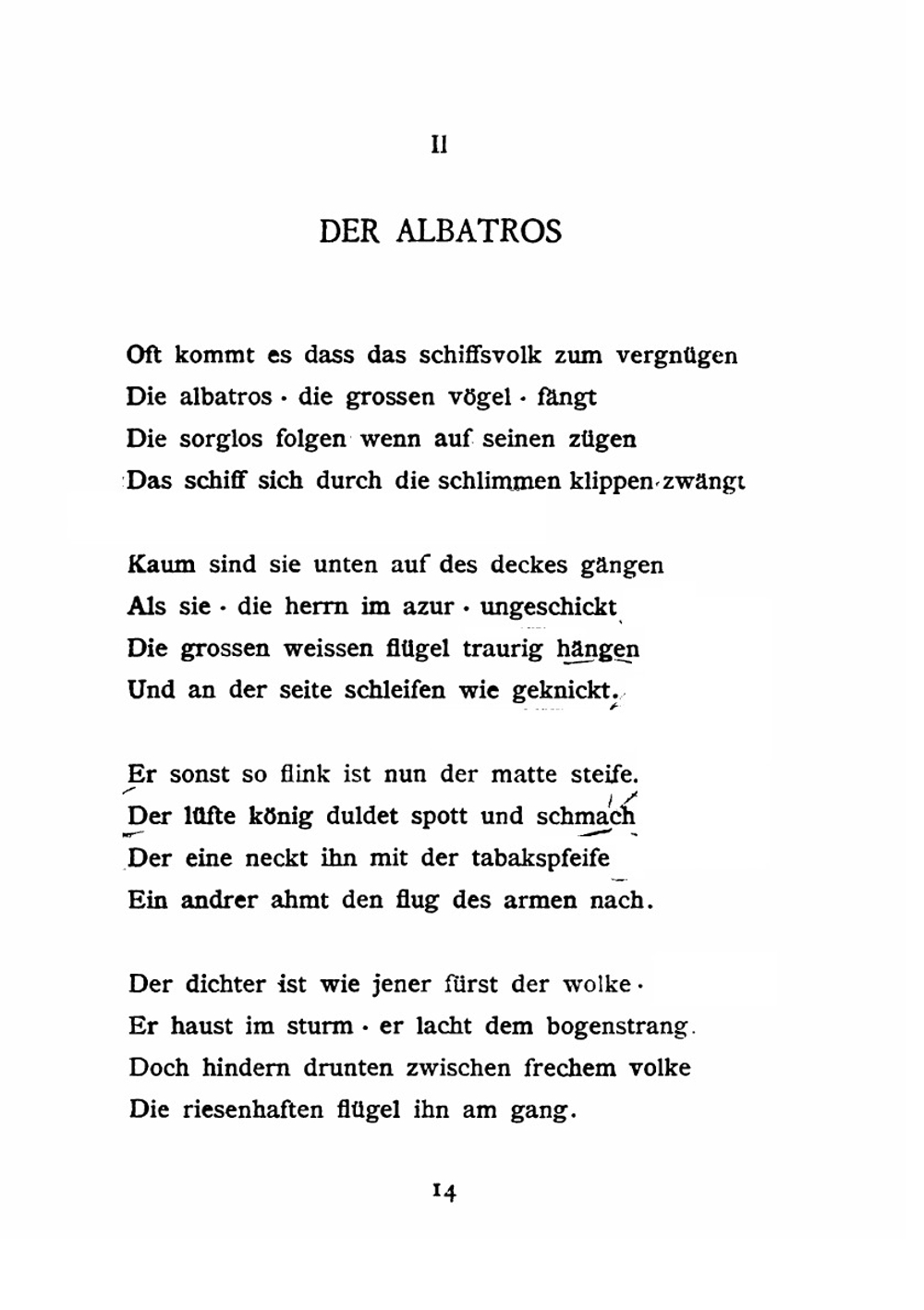Die Blumen des Bösen. Umdichtungen von Stefan George | Charles Baudelaire
