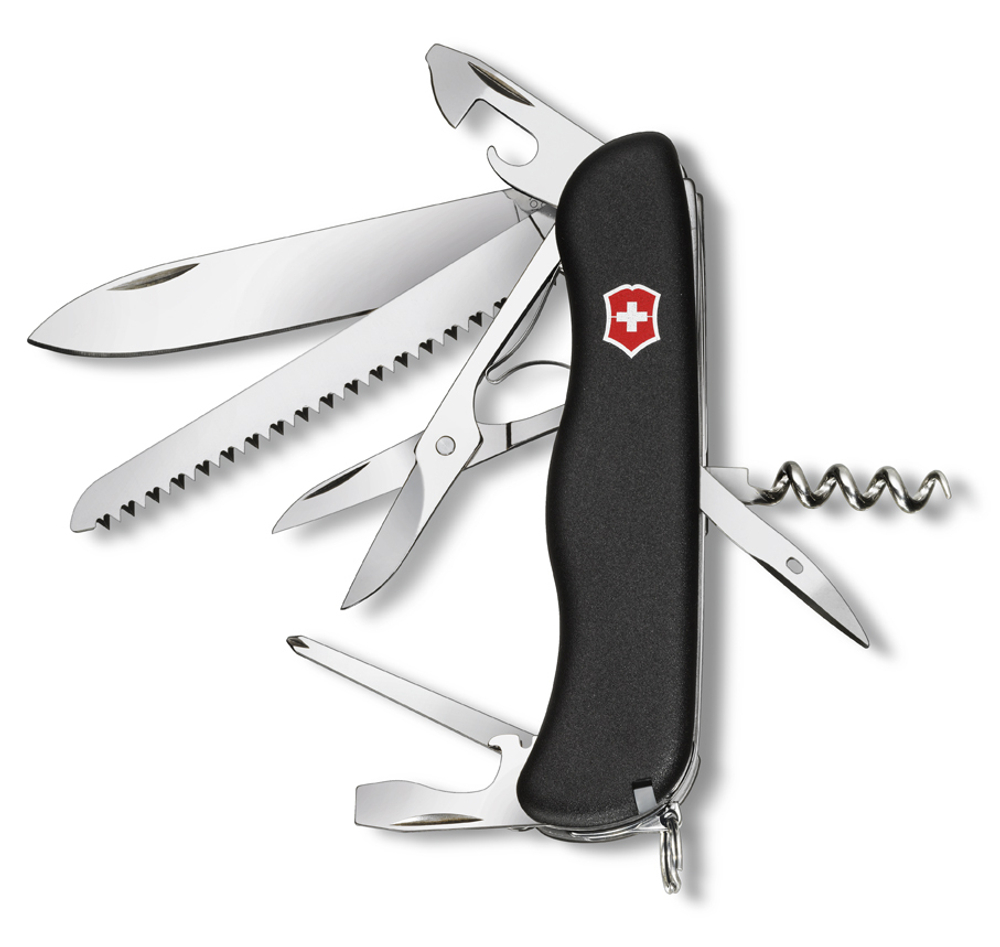 Нож Victorinox Outrider, 111 мм, 14 функций, черный*