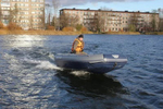 Лодка ПВХ ФЛАГМАН DK 350 + 4х-тактный лодочный мотор PARSUN F9.9BMS