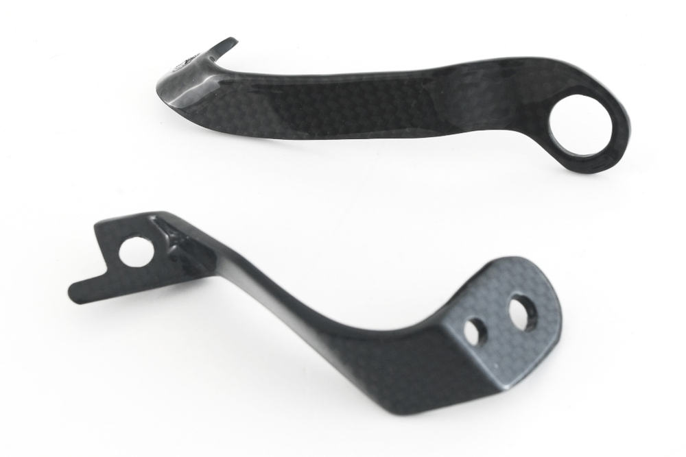 Fullsix Карбоновые кронштейны бачков сцепления и тормоза (комплект 2шт) Ducati Panigale V4