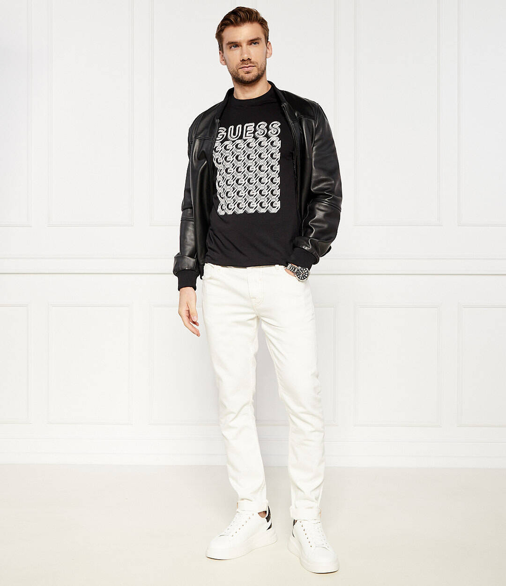 Футболка G CHAIN GUESS - черный(M4YI29 J1314)