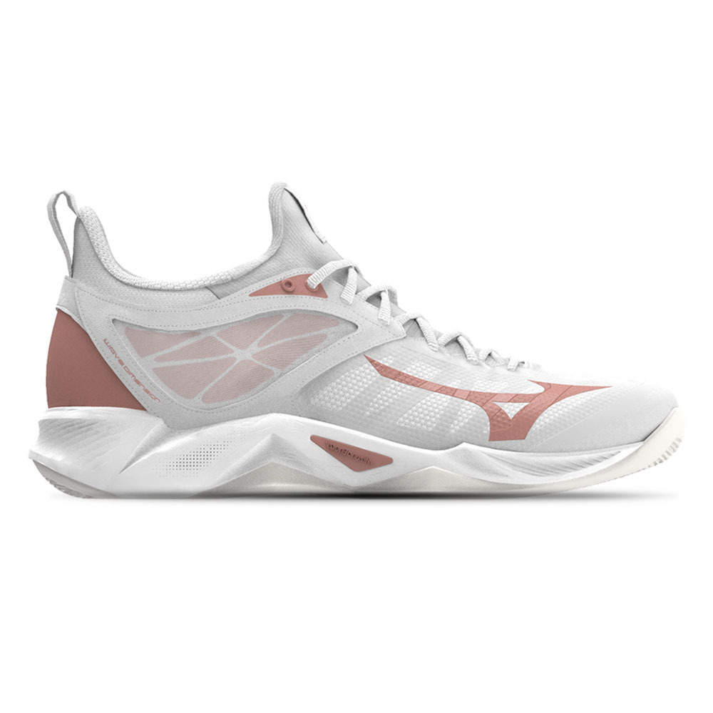 Кроссовки волейбольные женские MIZUNO Wave Dimension V1GC2240-36, р.UK7,5 (рос.40), белый