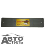 Рамка под номер СИЛИКОН серая 726991с#28411