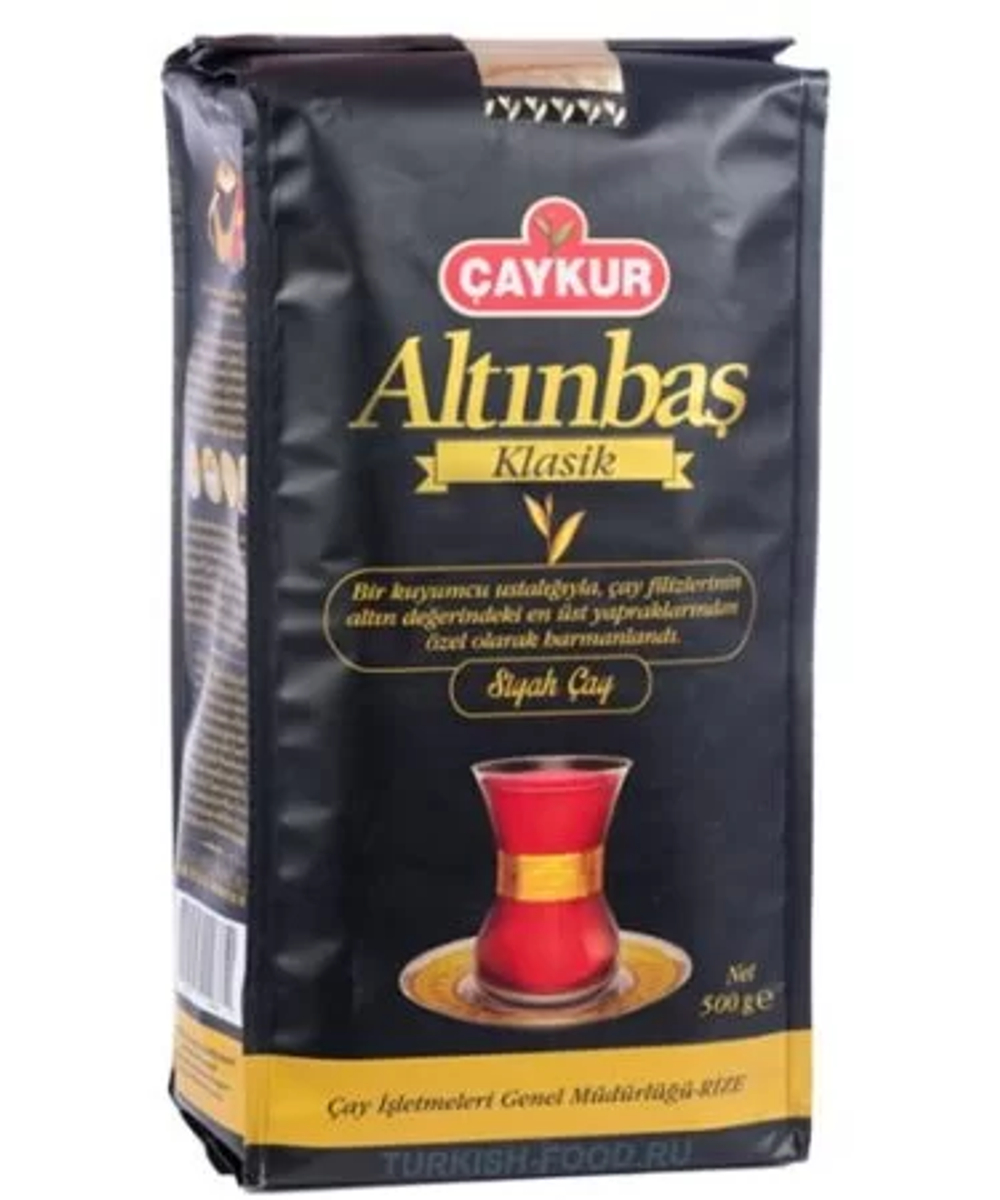 Чай чёрный (altinbas), Caykur, 500гр