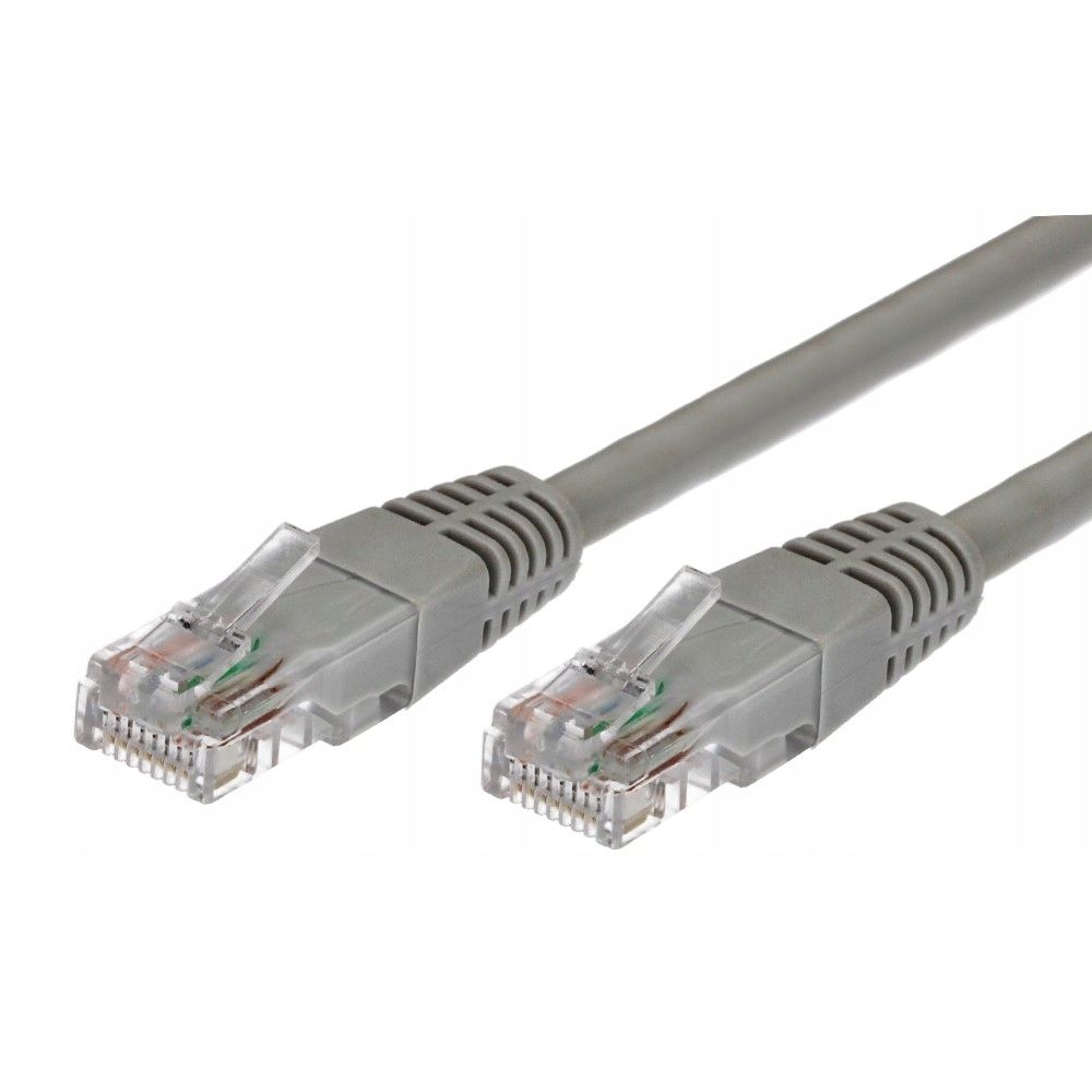 Патч-корд UTP Cat 5E, RJ45, 0,5 m (серый)/600