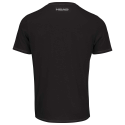 Футболка для мальчика теннисная Head Club Colin T-Shirt JR - black