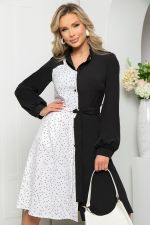 Платье "Королева красоты" (блэк энд вайт) П5281 LT Collection